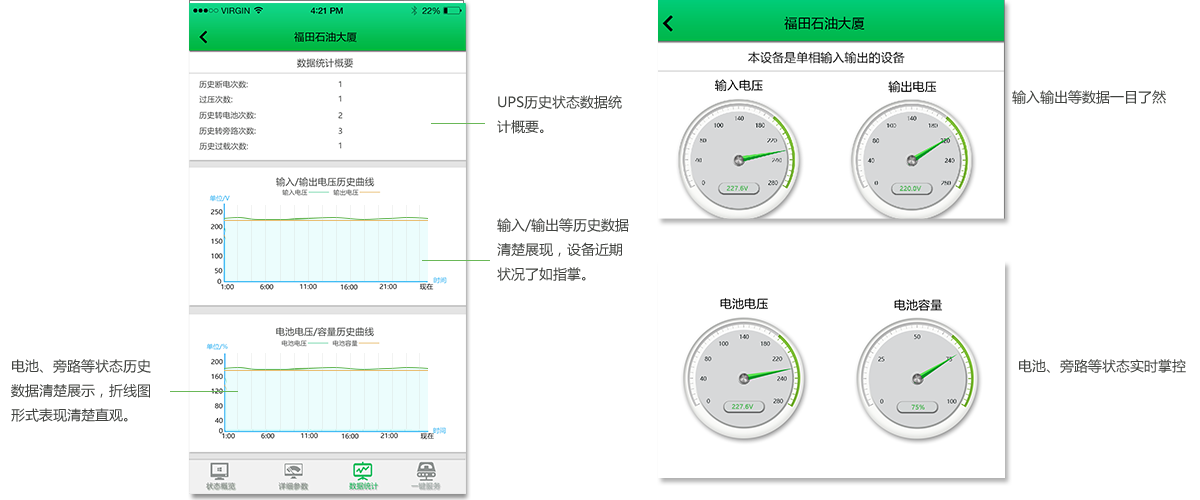 UPS电源机房监控APP